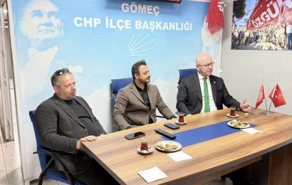 CHP Gömeç İlçe Teşkilatında Yerel Seçim Sonrası Strateji Toplantısı