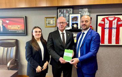 Ankara’da Çerkes ve Haykoop Başkanlarının Gazi Meclis Ziyareti