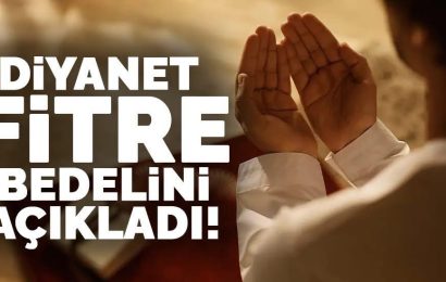 Diyanet İşleri Başkanlığı 2023 Fitre Bedelini Açıkladı: 180 TL