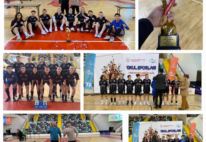 Gönen Mustafa Uşdu Anadolu Lisesi Kız Futbol Takımı’nın Büyük Başarısı