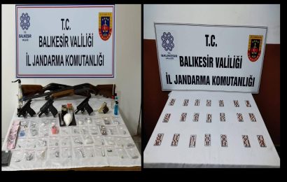 Balıkesir’de Uyuşturucu Operasyonu: 5 Gözaltı