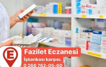 Bandırma’da 18 Şubat İçin Nöbetçi Eczane: Fazilet Eczanesi
