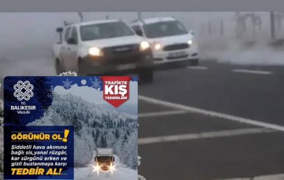 Balıkesir Valiliği’nden Sürücülere Önemli Uyarı: Görünür Ol, Tedbir Al!