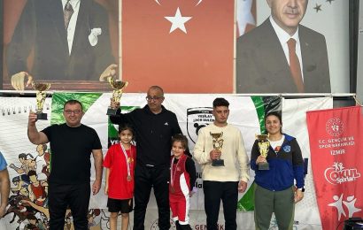 Balıkesir Büyükşehir Belediyespor’un İzmir’de Madalya Başarısı