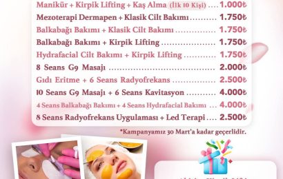 SİDAN Güzellik Merkezi’nden 8 Mart Kadınlar Günü Kampanyası