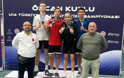 Balıkesirli Atletler U14 Salon Atletizm Şampiyonası’nda Birincilik Elde Etti