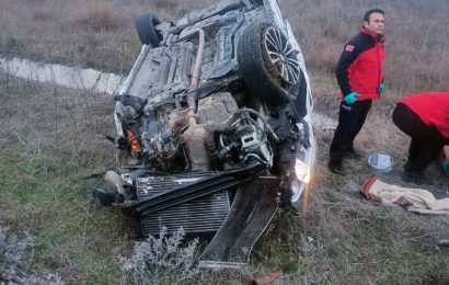 İstanbul-İzmir Otoyolunda Tek Taraflı Kaza: 4 Yaralı