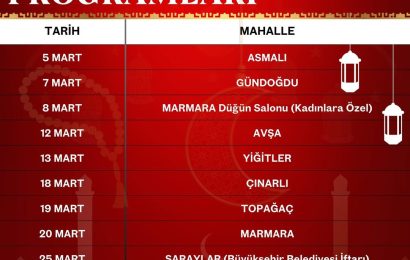 Marmara Adalarında Ramazan Iftarlarıyla Bereket Paylaşıyor!