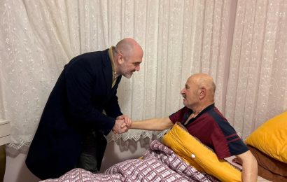Marmara Adalar Belediyesi’nden Mustafa Dom’a Ziyaret