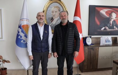 Yiğitler Mahalle Muhtarı, Belediye Başkanı’nı Ziyaret Etti