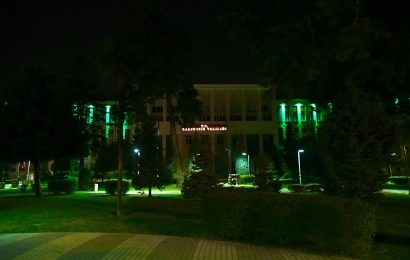 Yeşilay Haftası’nda Yeşil Işıkla Farkındalık Sağlandı