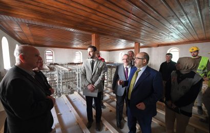 Balıkesir’de Tarihi Alaca Mescit Camii Restorasyonu İnceleme Altında
