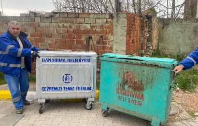 Bandırma’da Mahallelerde Yenileme ve Bakım Çalışmaları