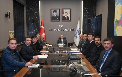 Balıkesir’de Tarım Yatırımları İçin Altyapı Değerlendirme Toplantısı Düzenlendi