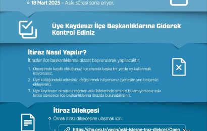 CHP Balıkesir İl Başkanlığı’ndan Önseçim Duyurusu