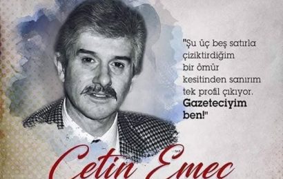 Duayen Gazeteci Çetin Emeç Anıldı