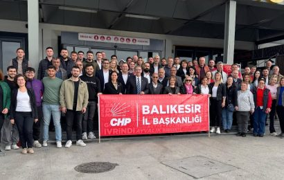 CHP Balıkesir İl Başkanlığı, İstanbul Büyükşehir Belediye Başkanı İmamoğlu ile Buluştu