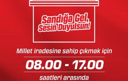Balıkesir’de Seçim Çağrısı: CHP İl Başkanlığı Oy Kullanımını Teşvik Ediyor