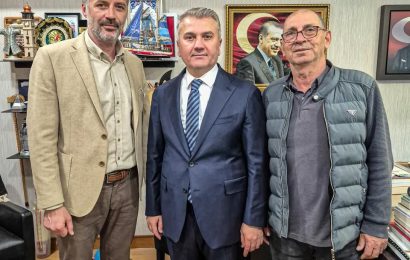 Erdek Deniz Motorlu Taşıyıcılar Kooperatifinden Gazi Meclis Ziyareti