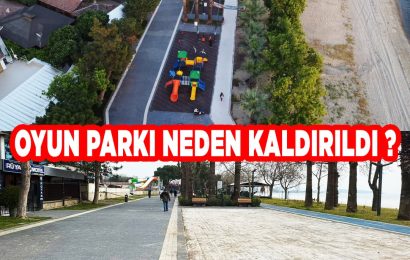 Erdek Çuğra Sahili’ndeki Oyun Parkı Neden Kaldırıldı?
