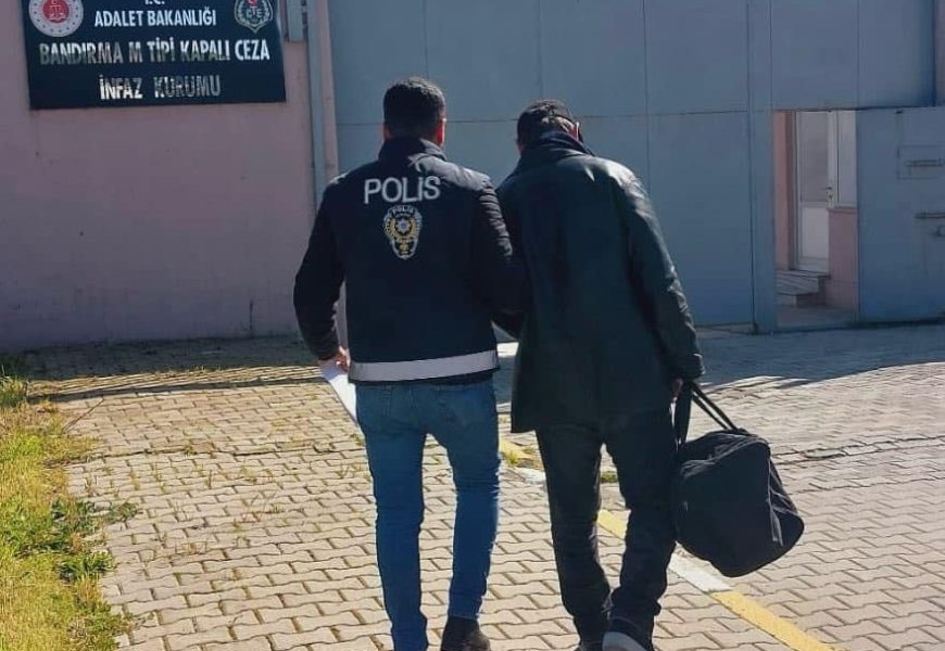 Erdek’te 20 Yıl Hapis Cezası Bulunan Şahıs Yakalandı