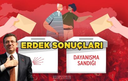 Erdek’te CHP Cumhurbaşkanlığı Adaylığı Ön Seçimi Tamamlandı