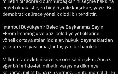 Cumhurbaşkanlığı Seçimlerine Yönelik Girişimlere Tepkiler