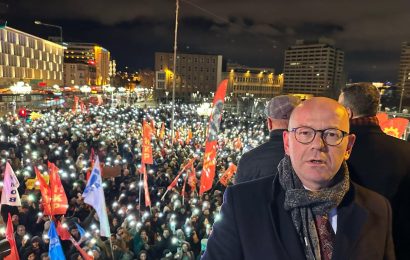 Ankara’da Demokrasi Yürüyüşü