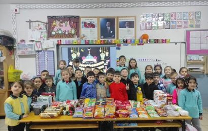 Eczacı İzzet Akçiçek İlkokulu’nda Ramazan Dayanışması