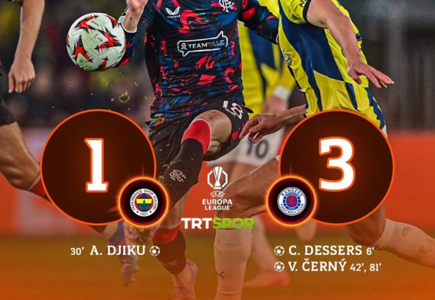 Fenerbahçe, Rangers’a 3-1 Mağlup Oldu