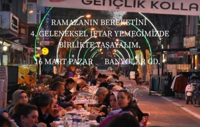 Gönen’de CHP Gençlik Kolları Geleneksel İftar Yemeği Düzenleyecek