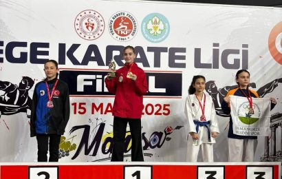 Gönen Karate Akademisi Sporcuları Ege Karate Ligi’nde Başarılı