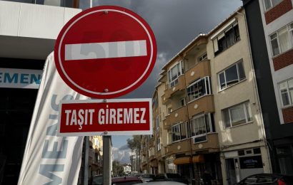 Gönen’de Trafikte Yeni Tek Yön Uygulaması