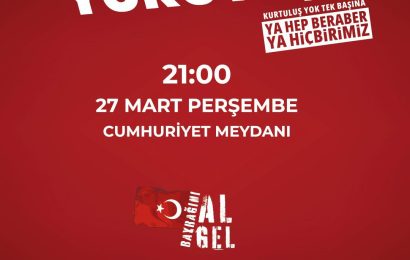 CHP Gönen İlçe Başkanlığı’ndan Dayanışma Yürüyüşü