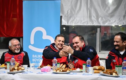 Balıkesir İtfaiyesi’nden Manevi Sahur Etkinliği
