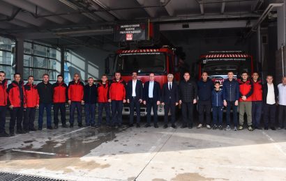 Balıkesir İtfaiyesi Bayramda Nöbet Başında