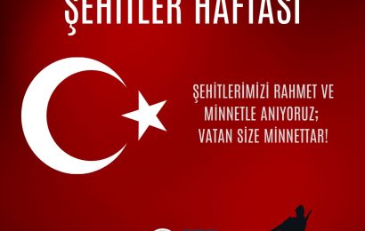 Şehitler Haftası Marmara Adaları’nda Anıldı