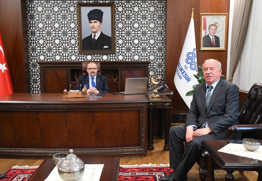 Balıkesir Valiliğine Ziyaretler Gerçekleşti