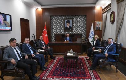 Balıkesir Valisi, Tarım ve Orman Bakanlığı Başmüfettişlerini Ağırladı