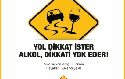 Balıkesir’de Alkollü Araç Kullanımı Uyarısı