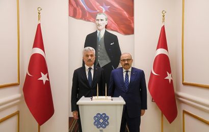 Danıştay Başkanı Yiğit, Balıkesir’de Vali Ustaoğlu’nu Ziyaret Etti
