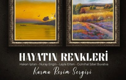 Bandırma’da “Hayatın Renkleri” Karma Resim Sergisi Sanatseverlerle Buluşuyor