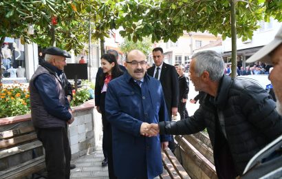 Balıkesir Valisi Ustaoğlu, Balya’da Vatandaşlarla Buluştu