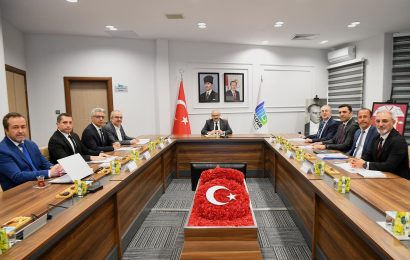 Balıkesir OSB Yönetim Kurulu Toplantısı Vali Ustaoğlu Başkanlığında Yapıldı