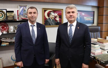 Balıkesir Süt Üreticileri Birliği Başkanı, Gazi Meclis’i Ziyaret Etti