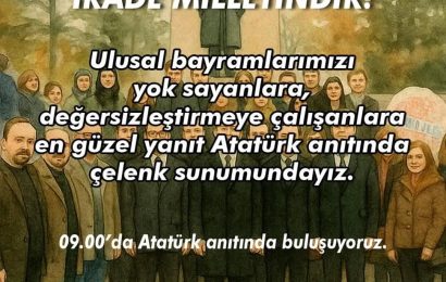 CHP Balıkesir, 23 Nisan’da Atatürk Anıtı’nda Buluşacak