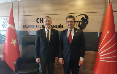 CHP Balıkesir Milletvekili Dalgın, İl Başkanlığını Ziyaret Etti