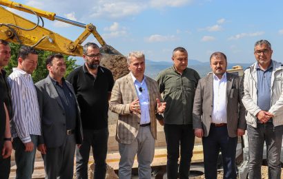 İvrindi-Korucu-Bergama Yolu Çalışmaları Hız Kazandı