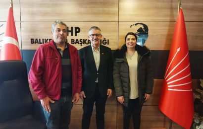 CHP Balıkesir İl Başkanlığı, DİSK Genel İş Sendikası’nı Ziyaretinden Dolayı Teşekkür Etti