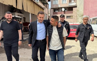 Balıkesir Büyükşehir Belediyesi Dursunbey Esnafını Ziyaret Etti